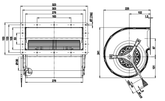 Ebm-papst D2D160-BE02-03  FAN